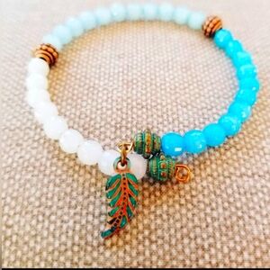 Handmade Memory Wire Bracelet